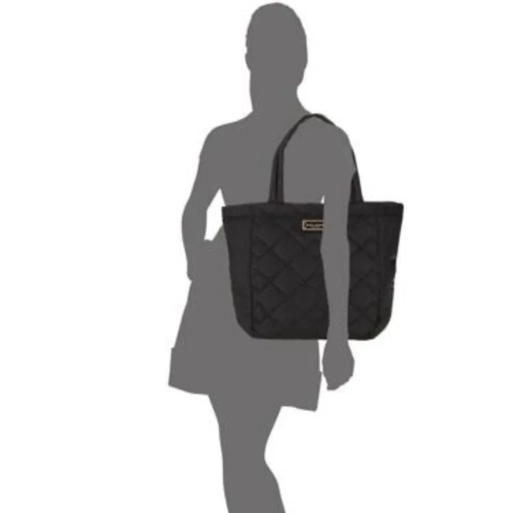 Marc Jacobs Quilted Nylon Deco Tote Bag Black BNWT - Picture 4 of 11